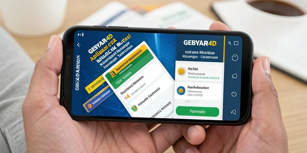 Antarmuka GEBYAR4D menampilkan mutasi keuangan dengan jelas dan teratur.