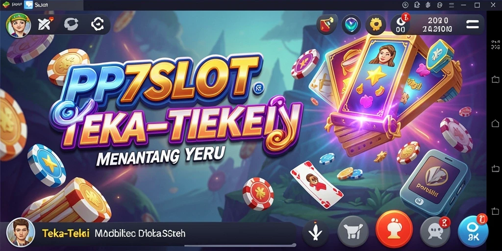 Tampilan antarmuka utama PP7SLOT dengan berbagai teka-teki menarik.